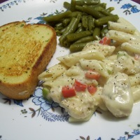 Chicken Pasta with Pepper Jack Cheese Sauce